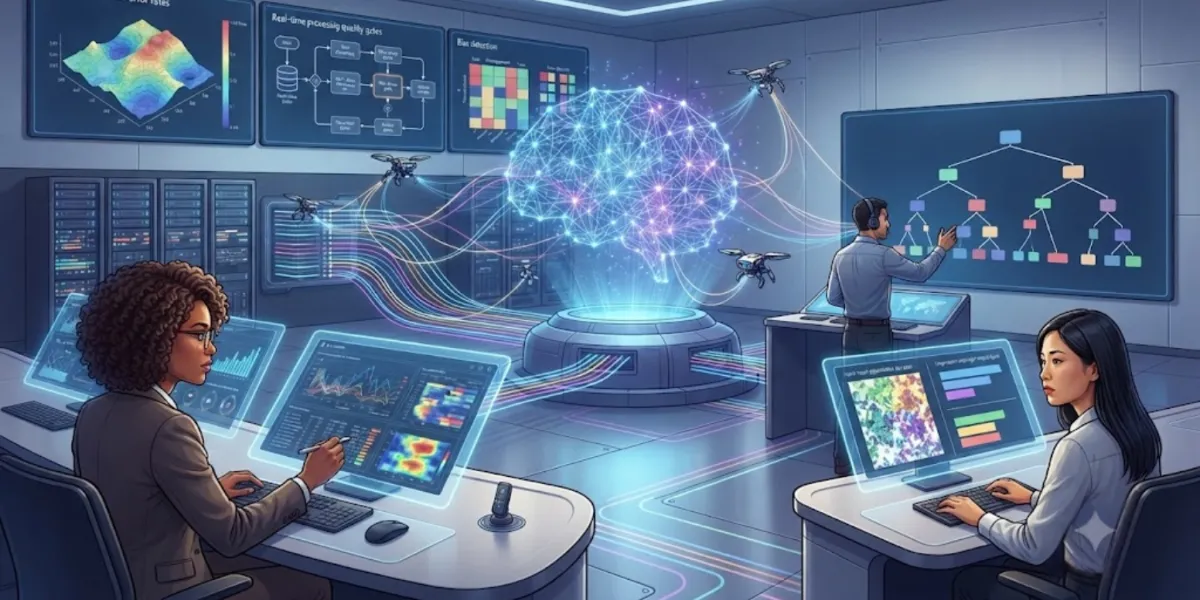 Contributor evaluating AI outputs for accuracy and reasoning at home